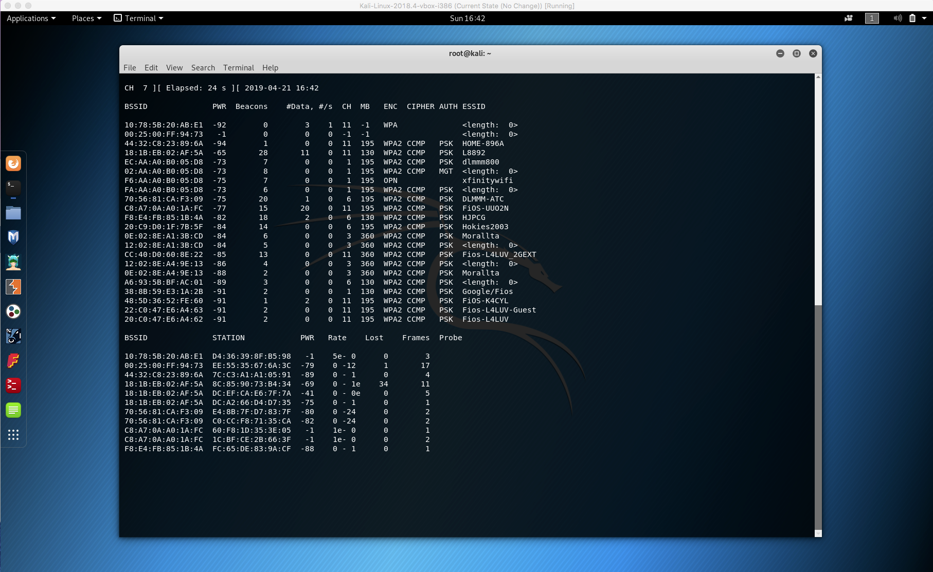 Airodump Kali Linux 2: Discovering Networks using Airodump-ng – hammad yousuf